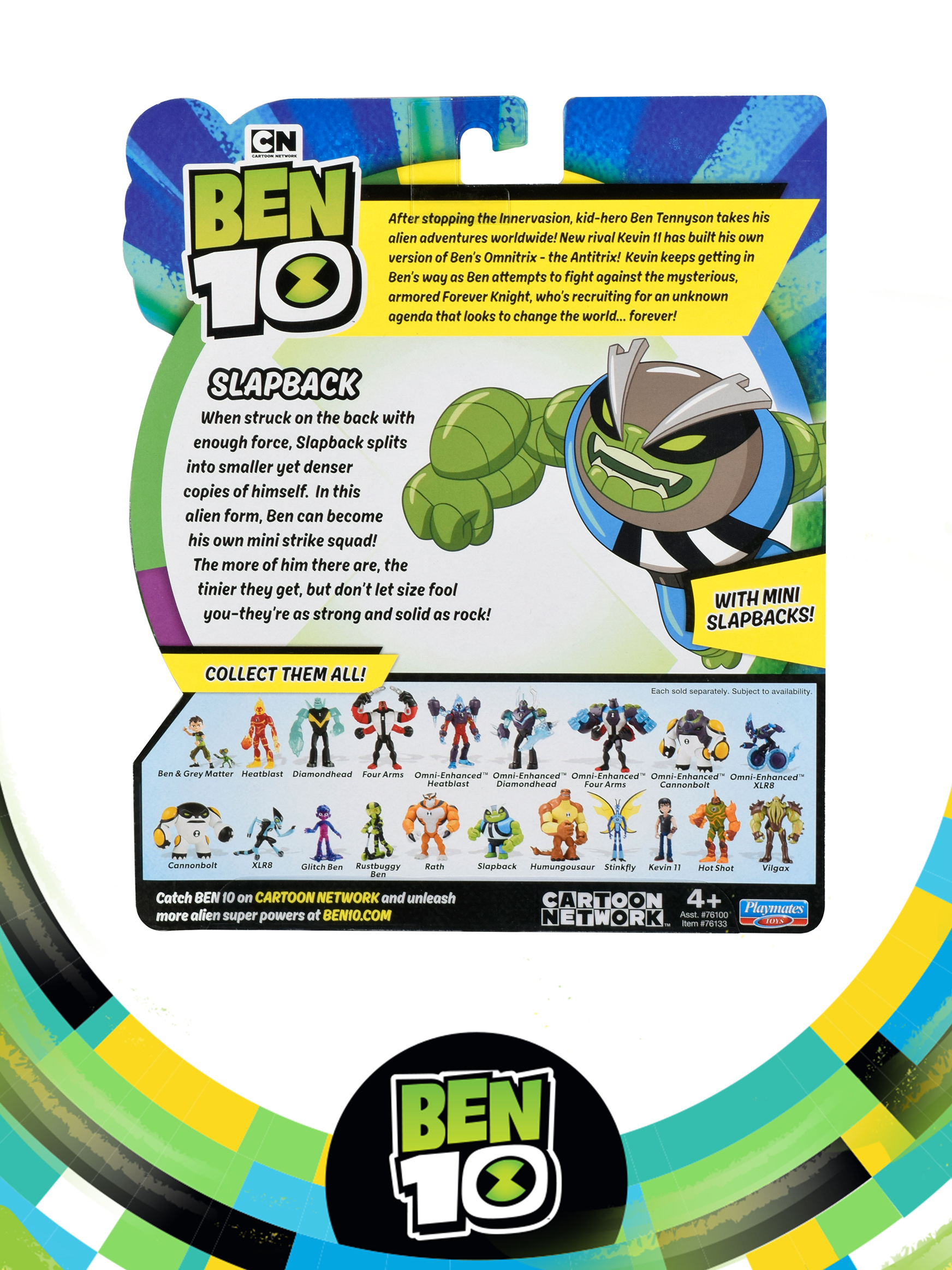 Фигурка Ben10 Шлепок 12.5 см - фото 4