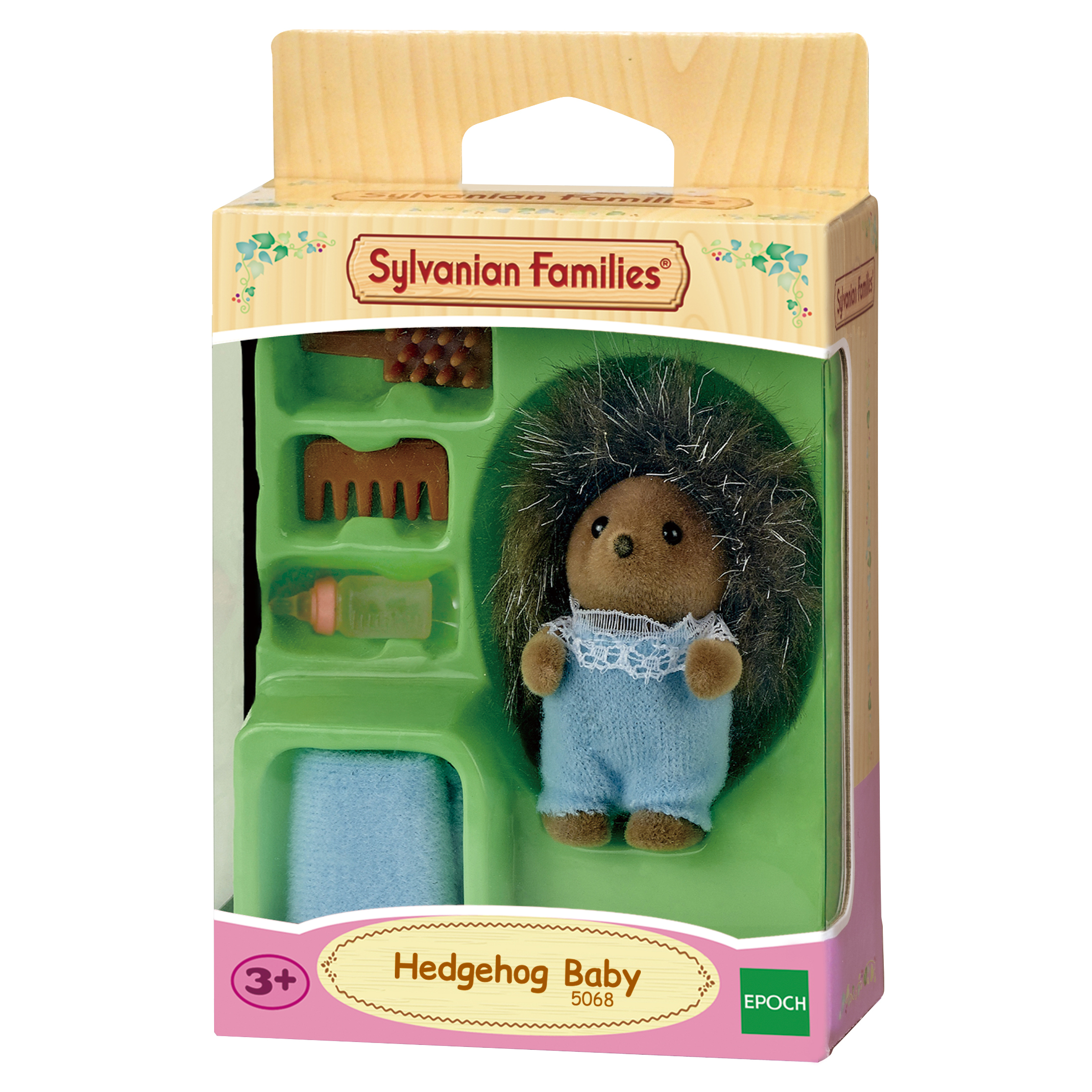 Малыш ежик Sylvanian Families в голубом костюмчике - фото 3