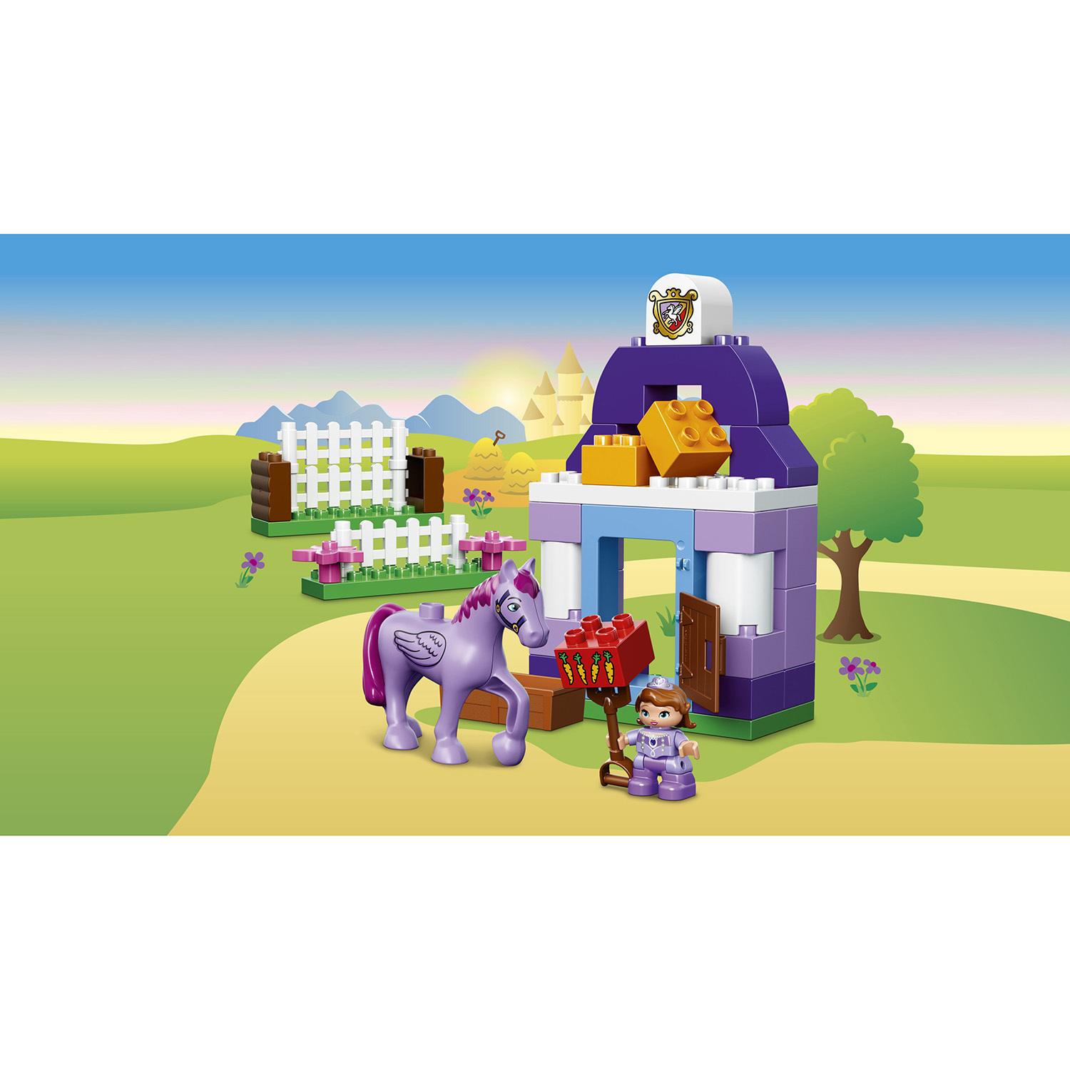 Конструктор LEGO DUPLO Sofia the First Софии Прекрасная: королевская конюшня (10594) - фото 4