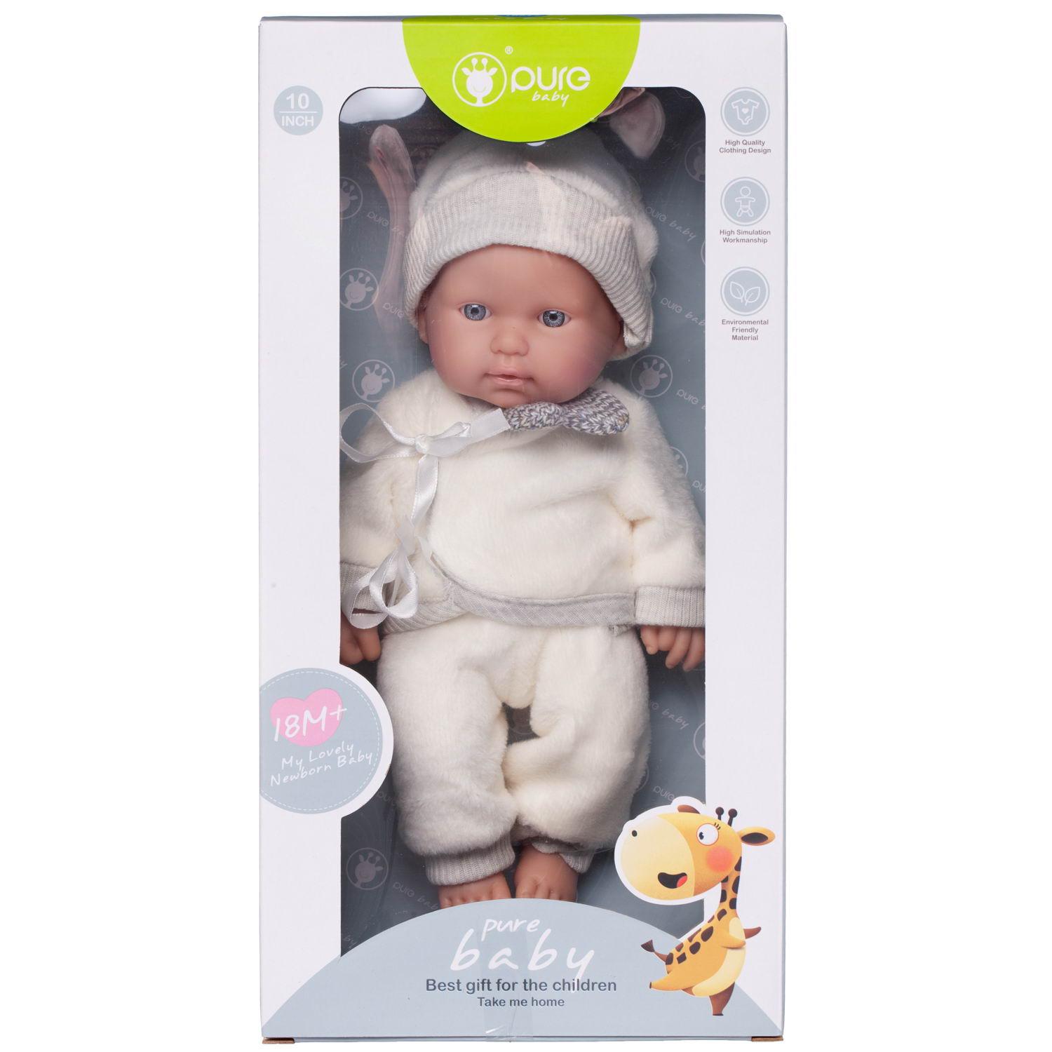 Кукла-пупс Junfa Pure Baby в вязаных вещичках 30 см WJ-22501 - фото 1