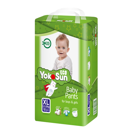 Трусики YokoSun Eco 10 шт. XL