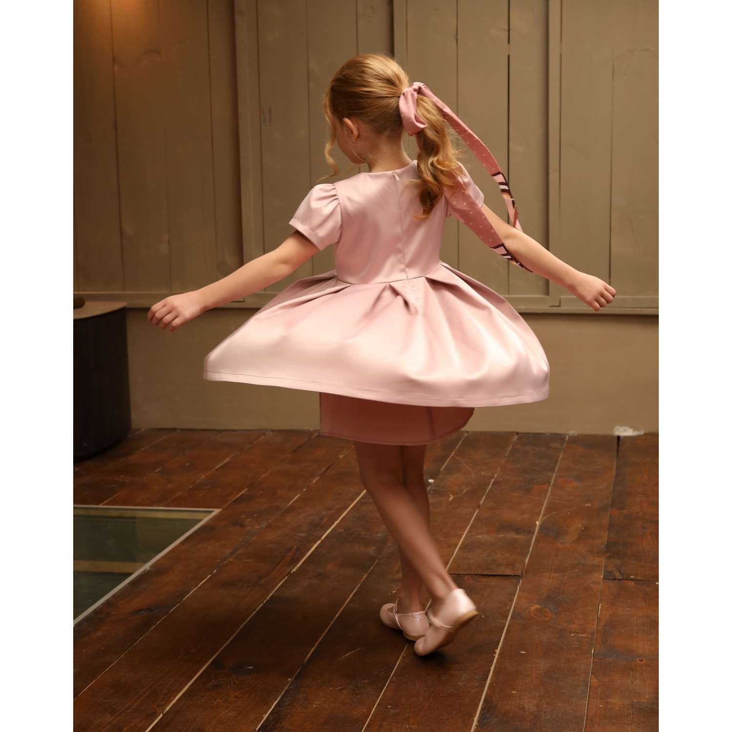 Платье Jerry Berry dress_bows_pink - фото 6