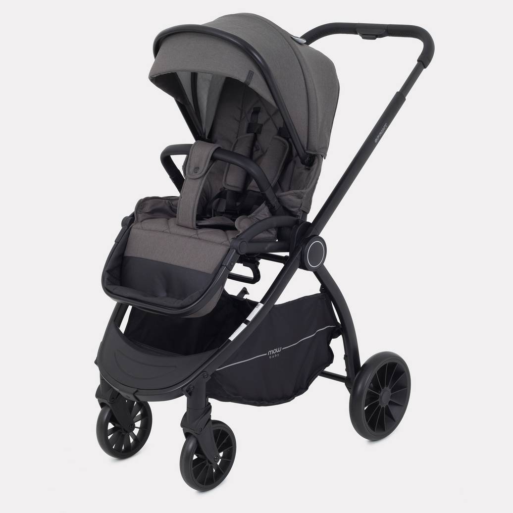 Коляска детская универсальная MOWbaby MOWBaby 2-в-1 SPRINT MB321 Brown - фото 4