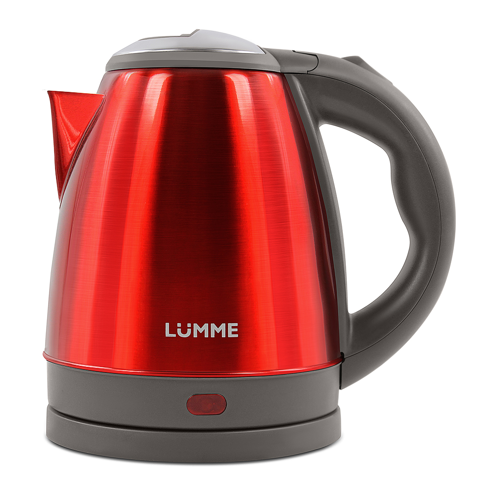 Чайник электрический LUMME LU-161 красный рубин чайник металлический - фото 6