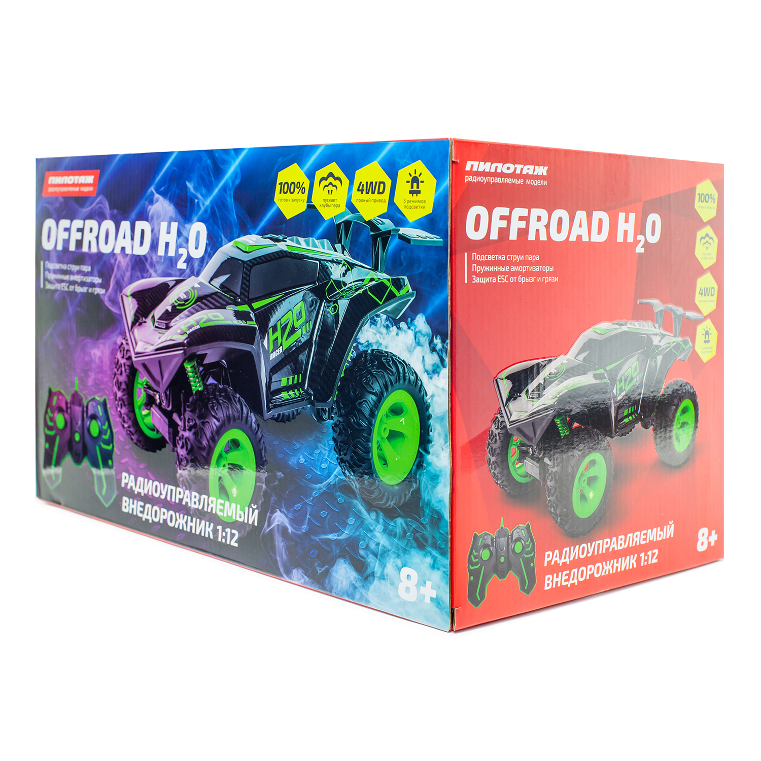 Автомодель Pilotage(Пилотаж) РУ 1:12 Offroad H2O RC63216 купить по цене  2799 ₽ в интернет-магазине Детский мир