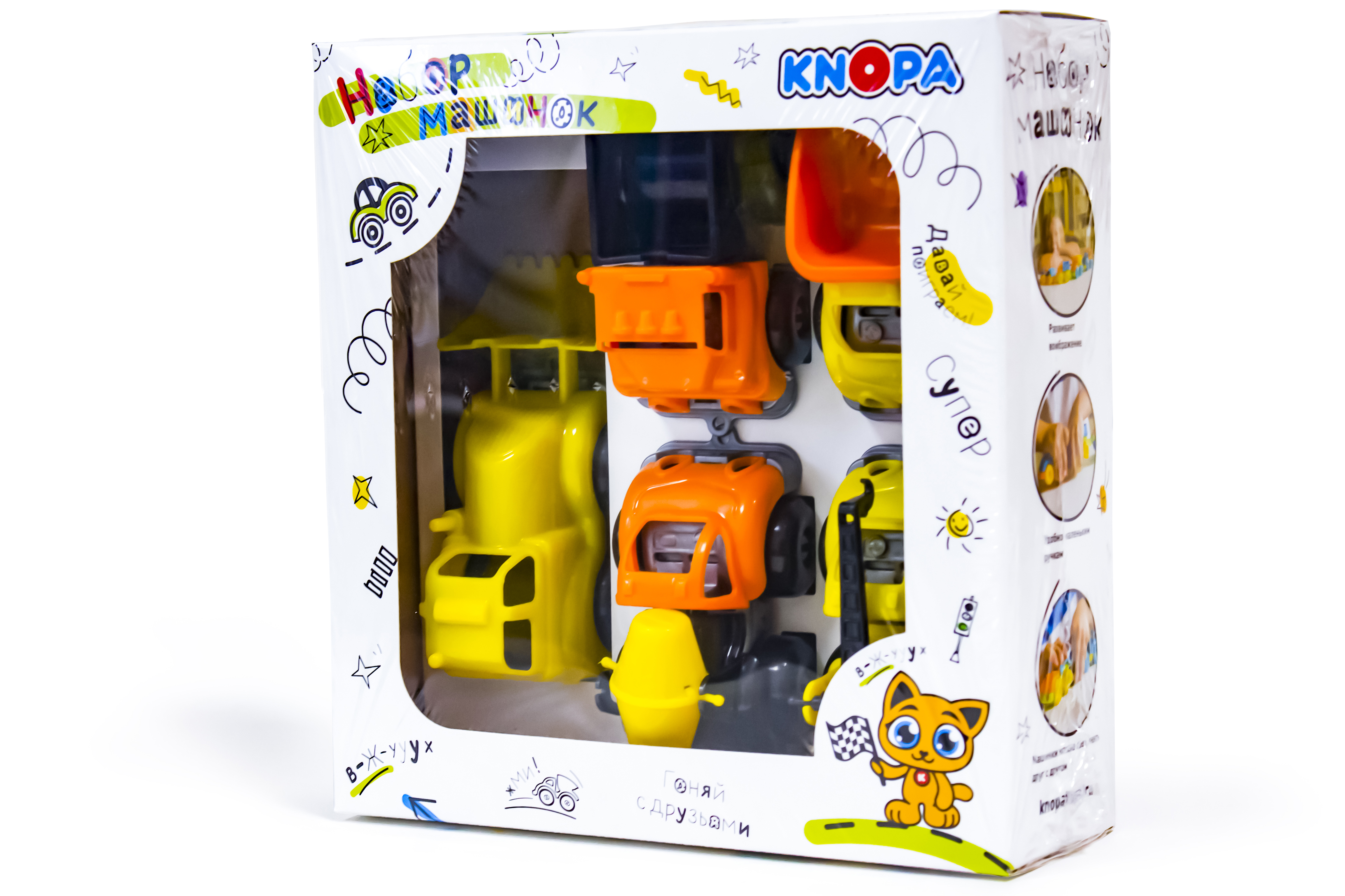 Игровой набор KNOPA Вжух на стройке 86264 - фото 3