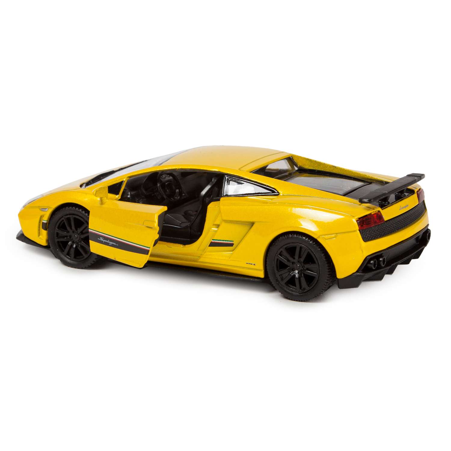 Машина Mobicaro Lamborghini Gallardo 1:32 Желтый металлик 544998Z(E) - фото 5