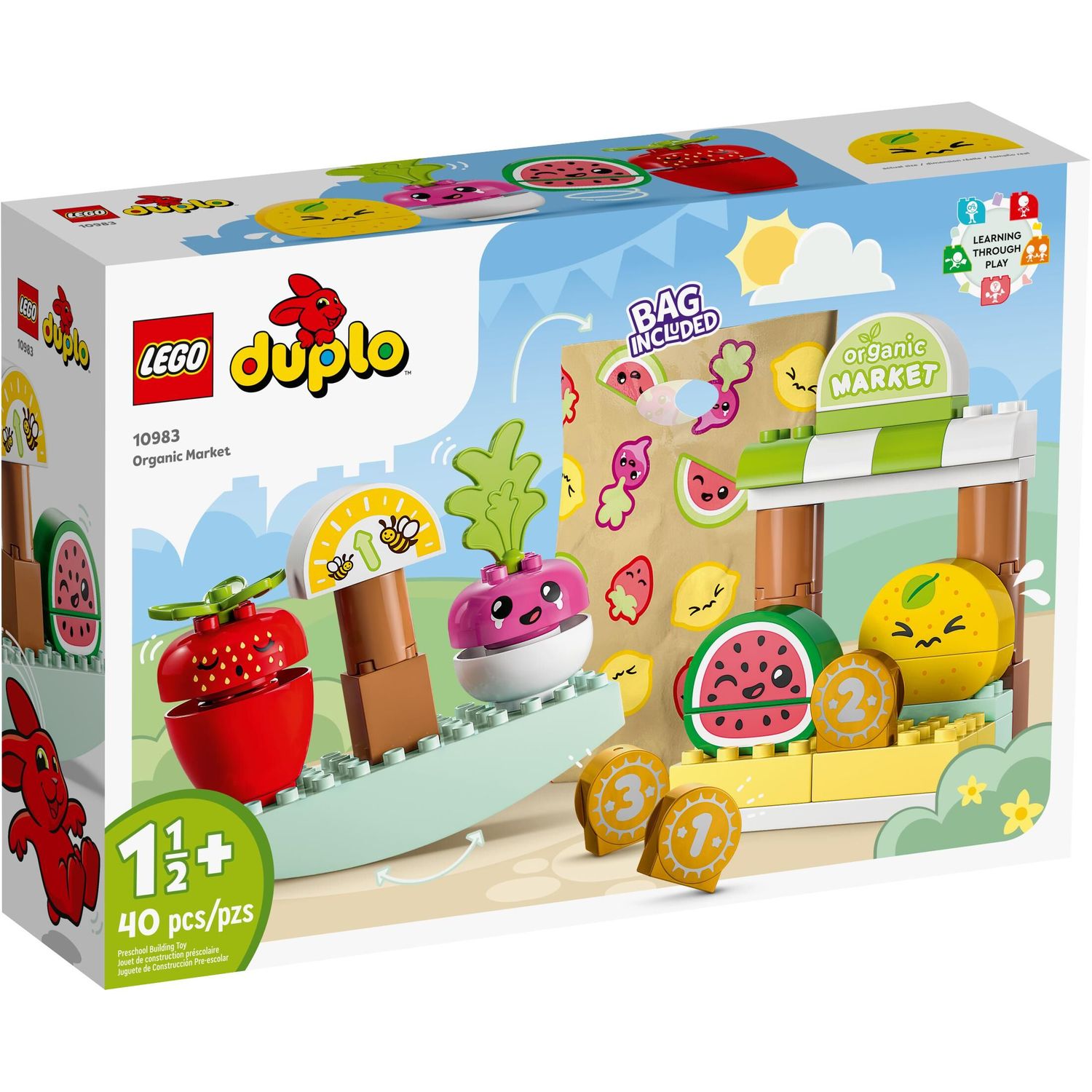 Конструктор LEGO DUPLO Organic Market 10983 - фото 5