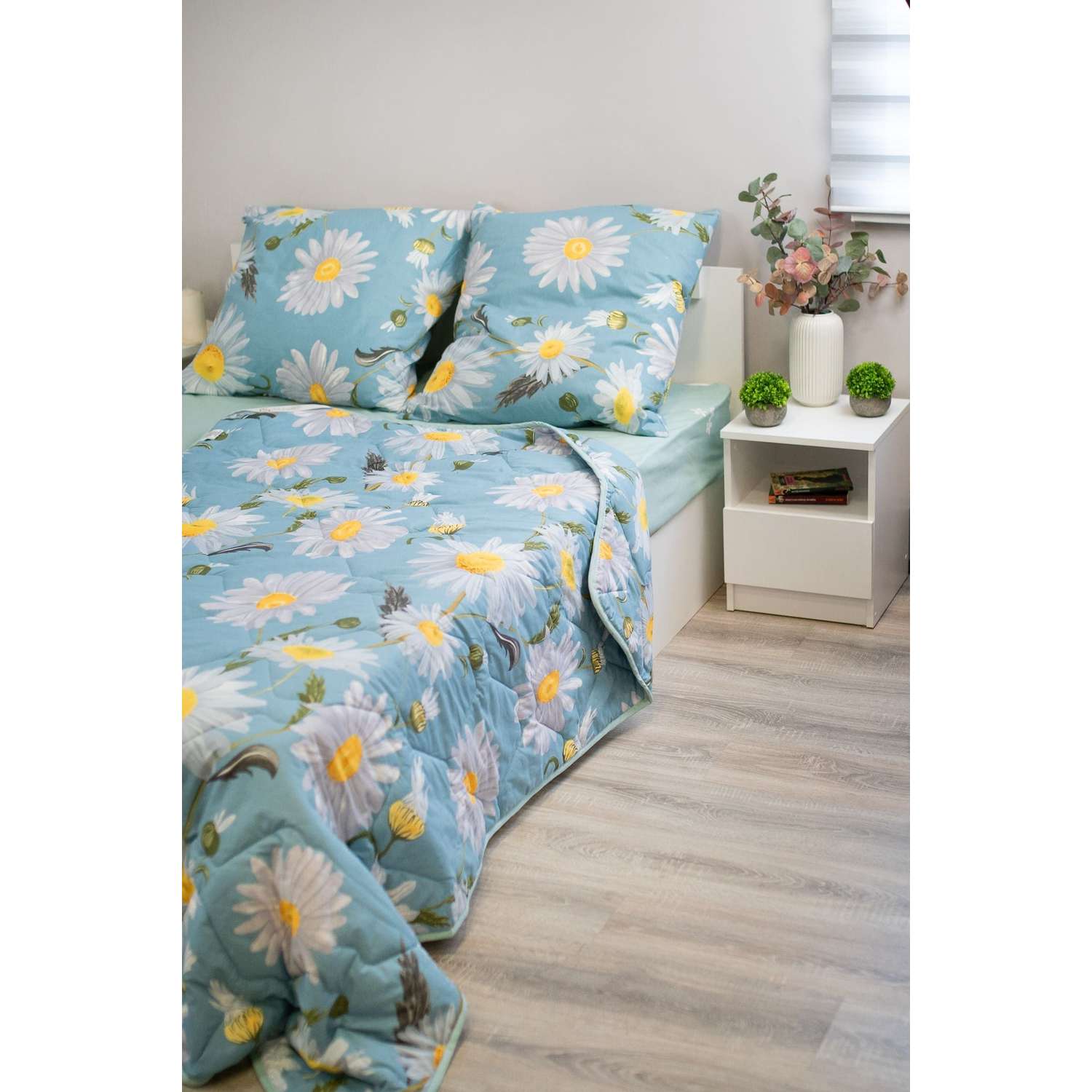 Комплект постельного белья SELENA Калипсо 1.5-спальный поплин - фото 3