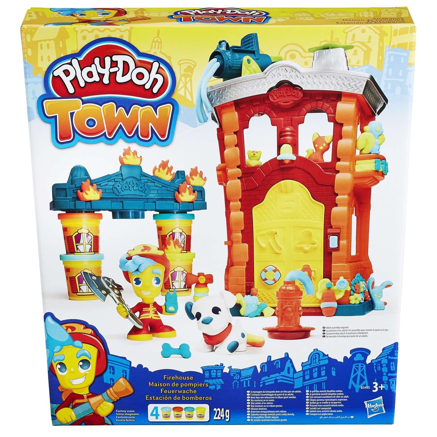 Игровой набор Play-Doh Город Пожарная станция - фото 2