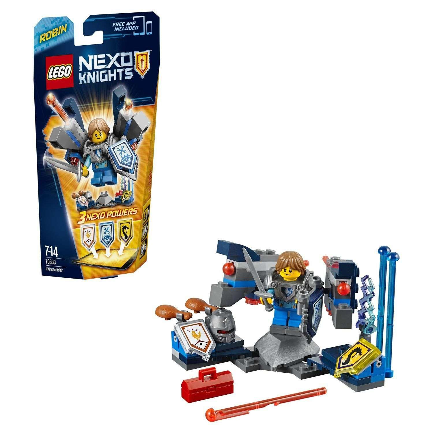 Конструктор LEGO Nexo Knights Робин – Абсолютная сила (70333) - фото 1