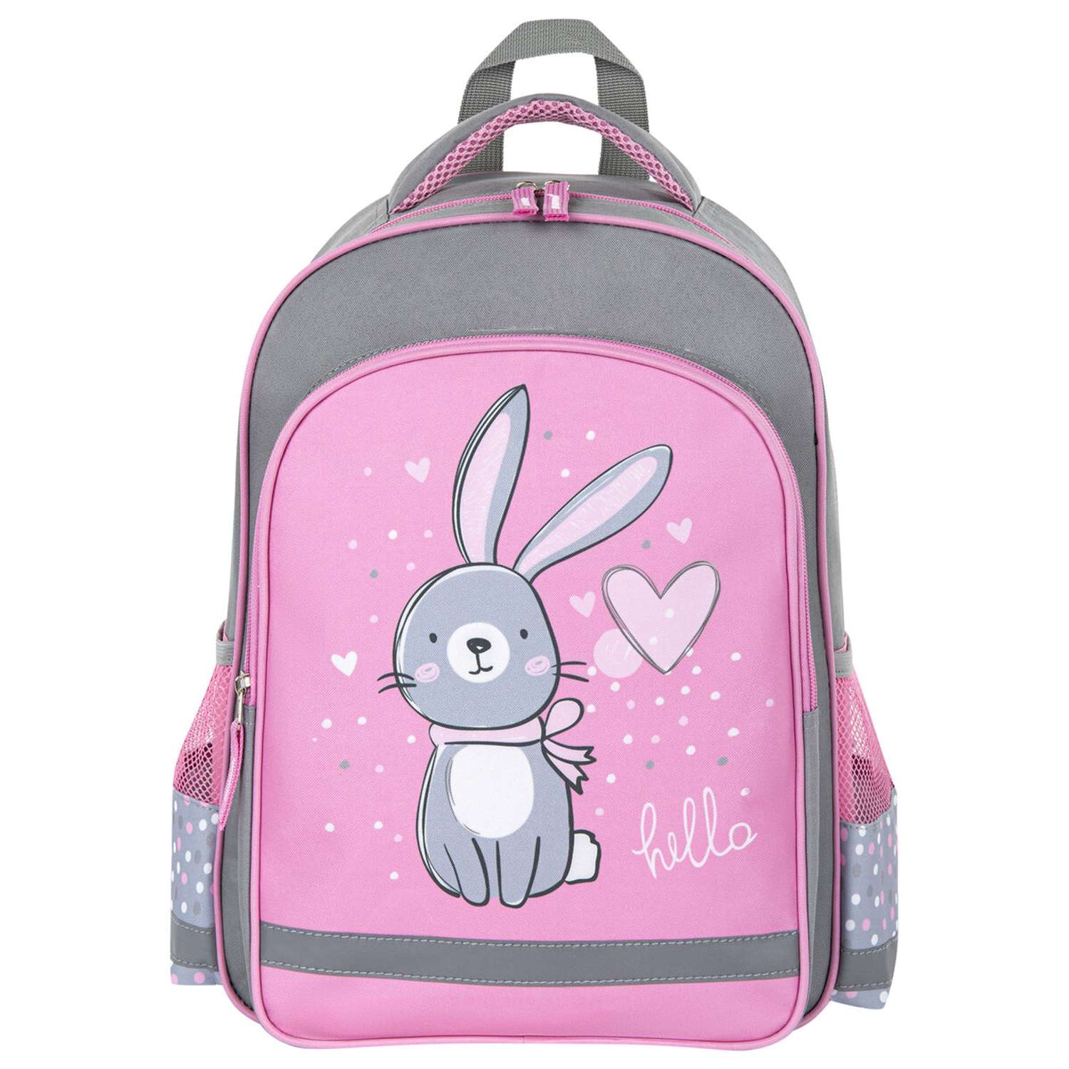 Рюкзак Пифагор школьный для девочки Adorable bunny - фото 10