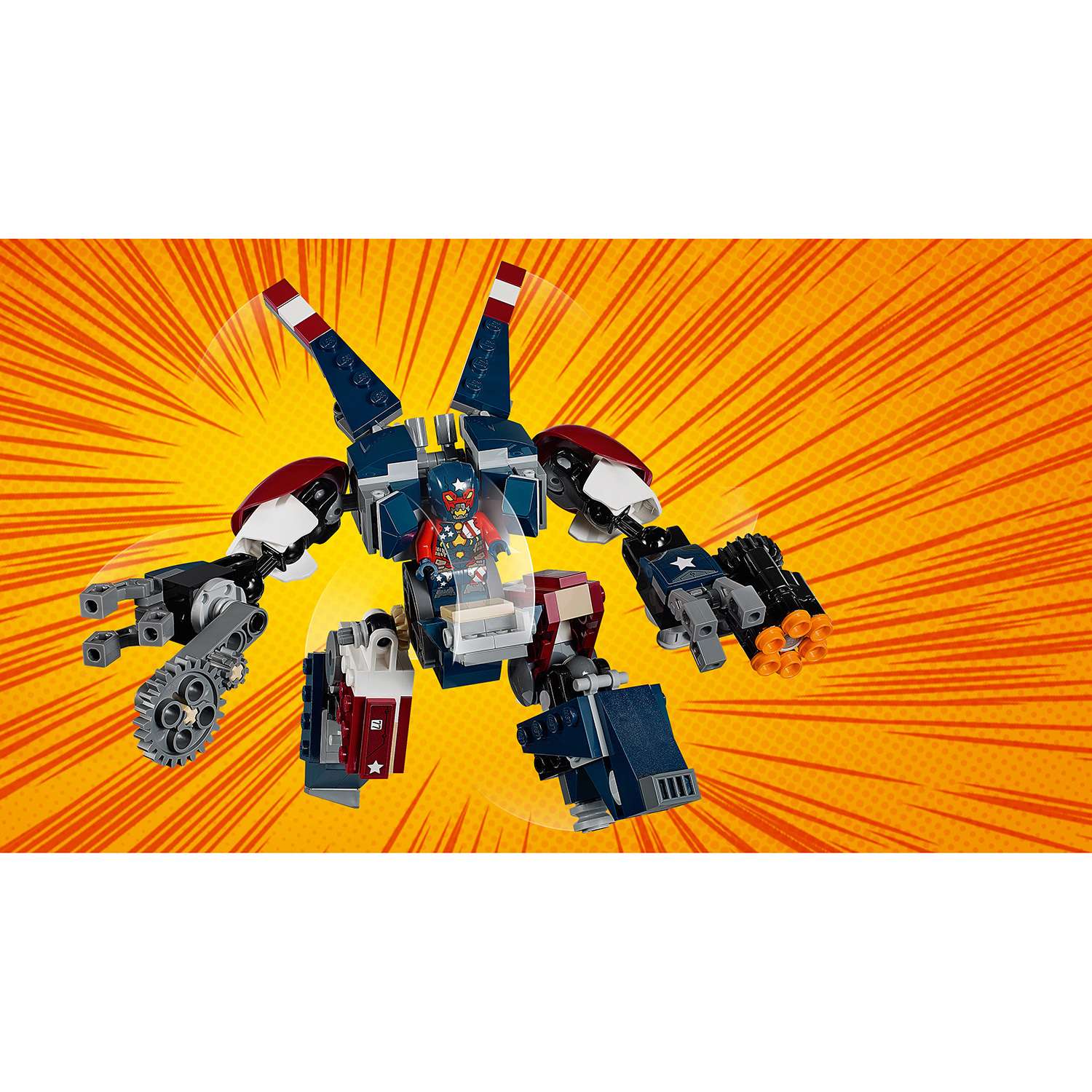 Конструктор LEGO Super Heroes Железный человек: Стальной Детройт наносит удар (76077) - фото 8