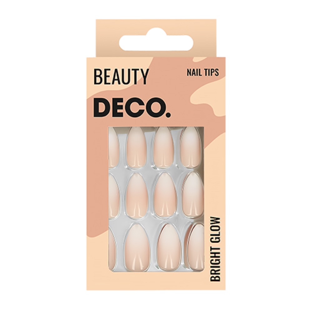 Накладные ногти DECO. Bright glow classic 24 шт + клеевые стикеры 24 шт - фото 1