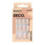 Накладные ногти DECO. Bright glow classic 24 шт + клеевые стикеры 24 шт