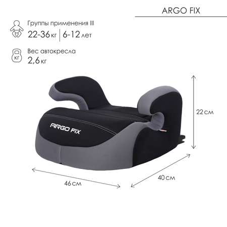 Автокресло Babyton Argo Fix Isofix 3 (22-36 кг)