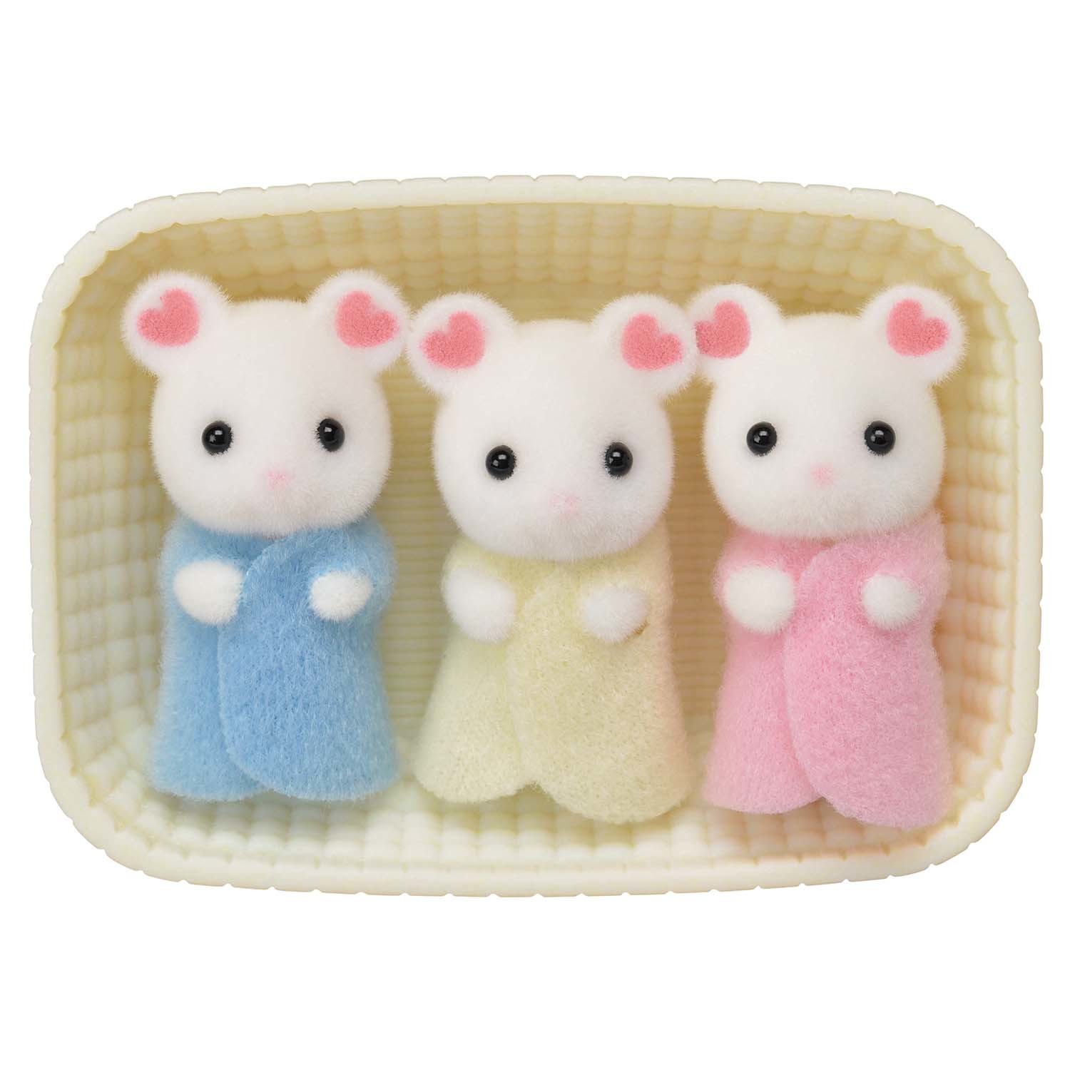 Набор Sylvanian Families Тройняшки Зефирные мышата 5337 - фото 1