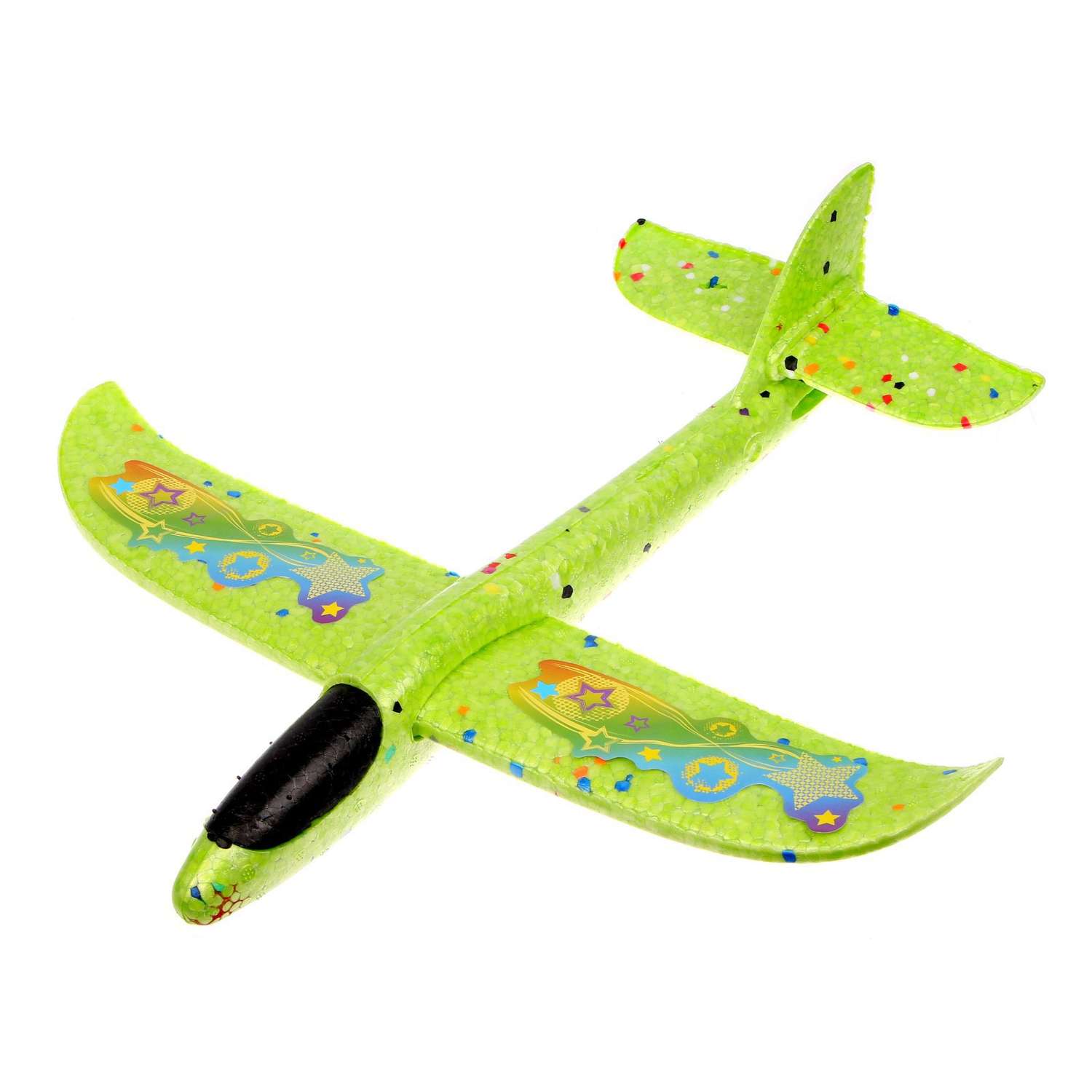 Планер Funny Toys Самолет Супербыстрый зелёный - фото 2