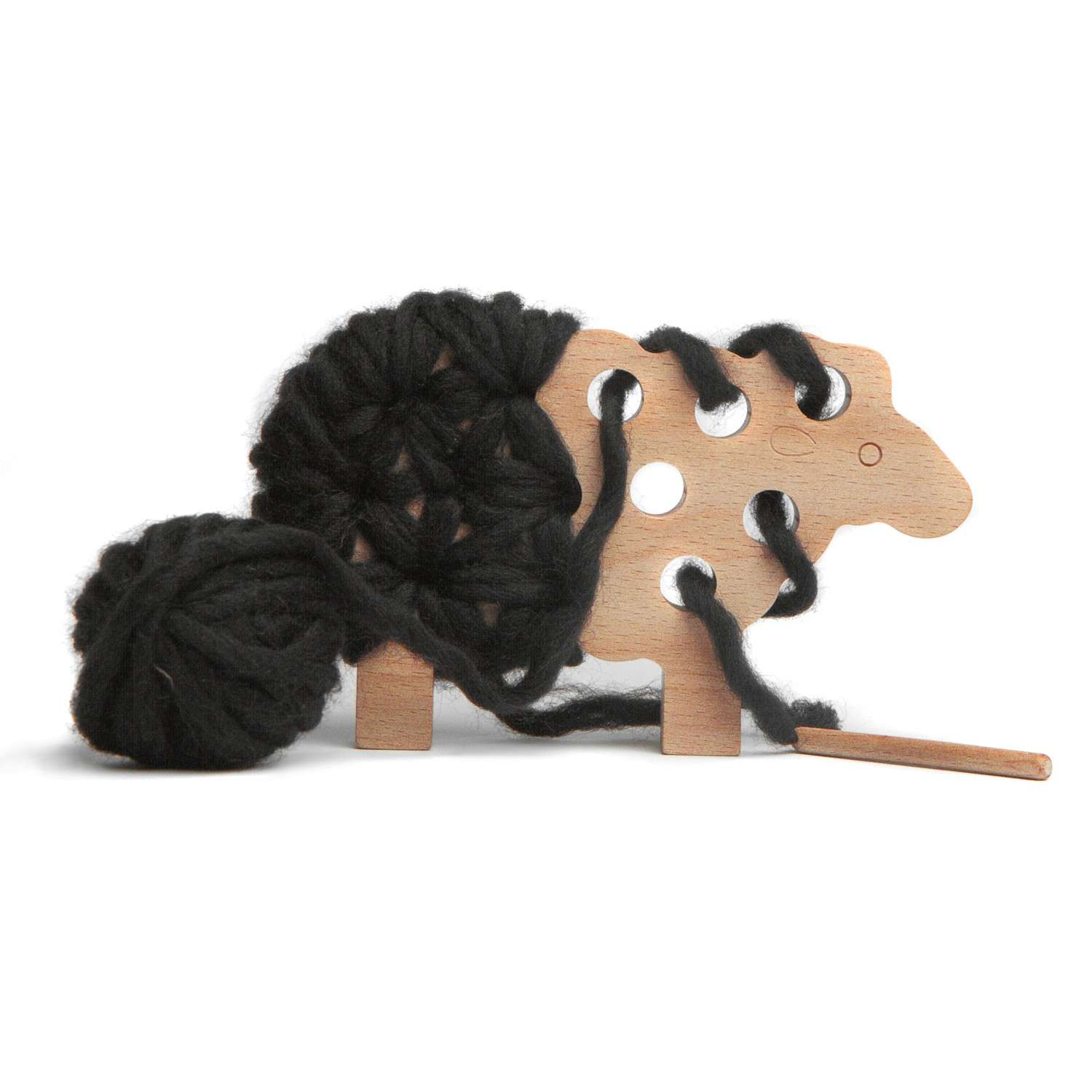 Набор для создания игрушки ToyMo «Наряди овечку» цвет черный - фото 1