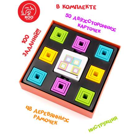 Игра настольная TREE TOYS логическая башня балансир Подстава