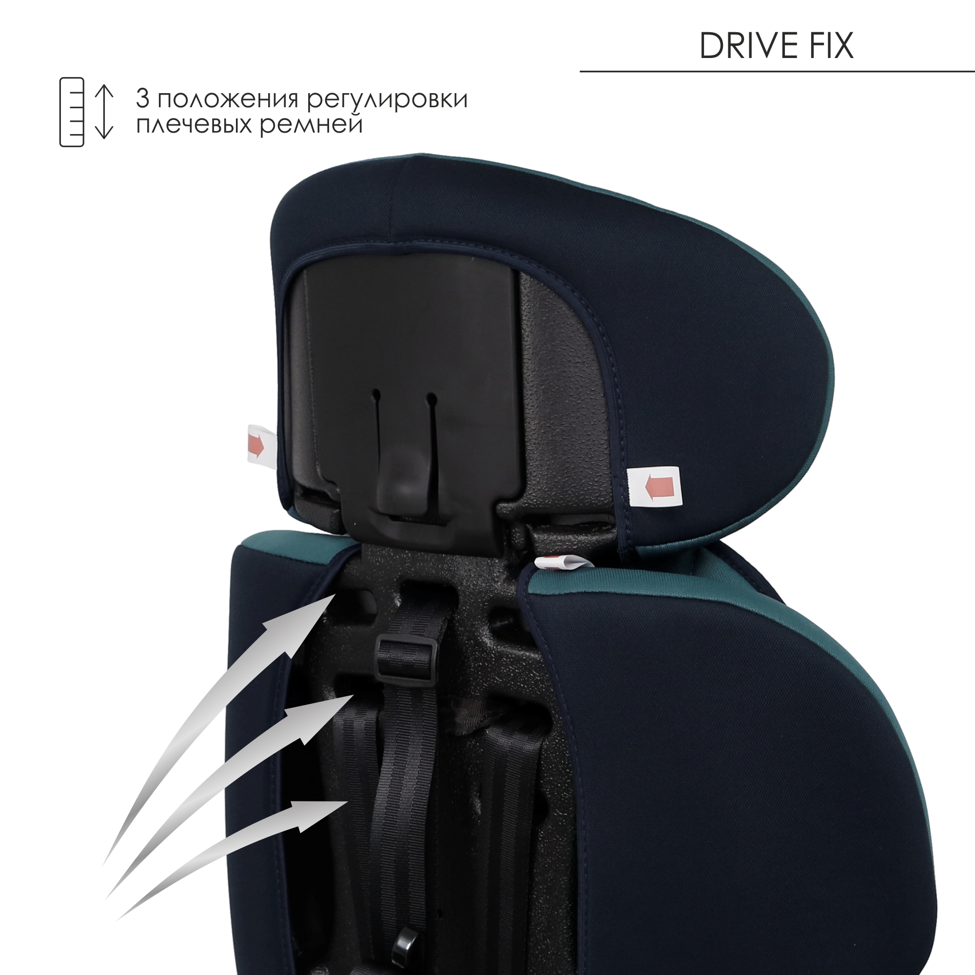 Автокресло Babyton Drive Fix Indigo-Aqua - фото 5