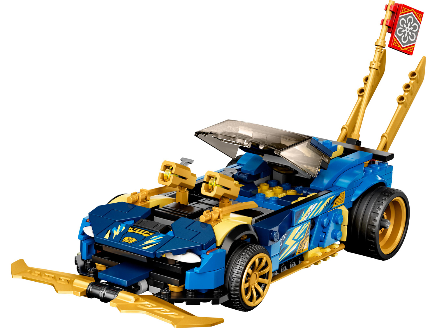 Конструктор детский LEGO Ninjago Гоночный автомобиль 71776 - фото 13