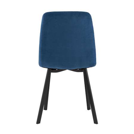 Комплект стульев Фабрикант 2 шт Oliver Square велюр синий
