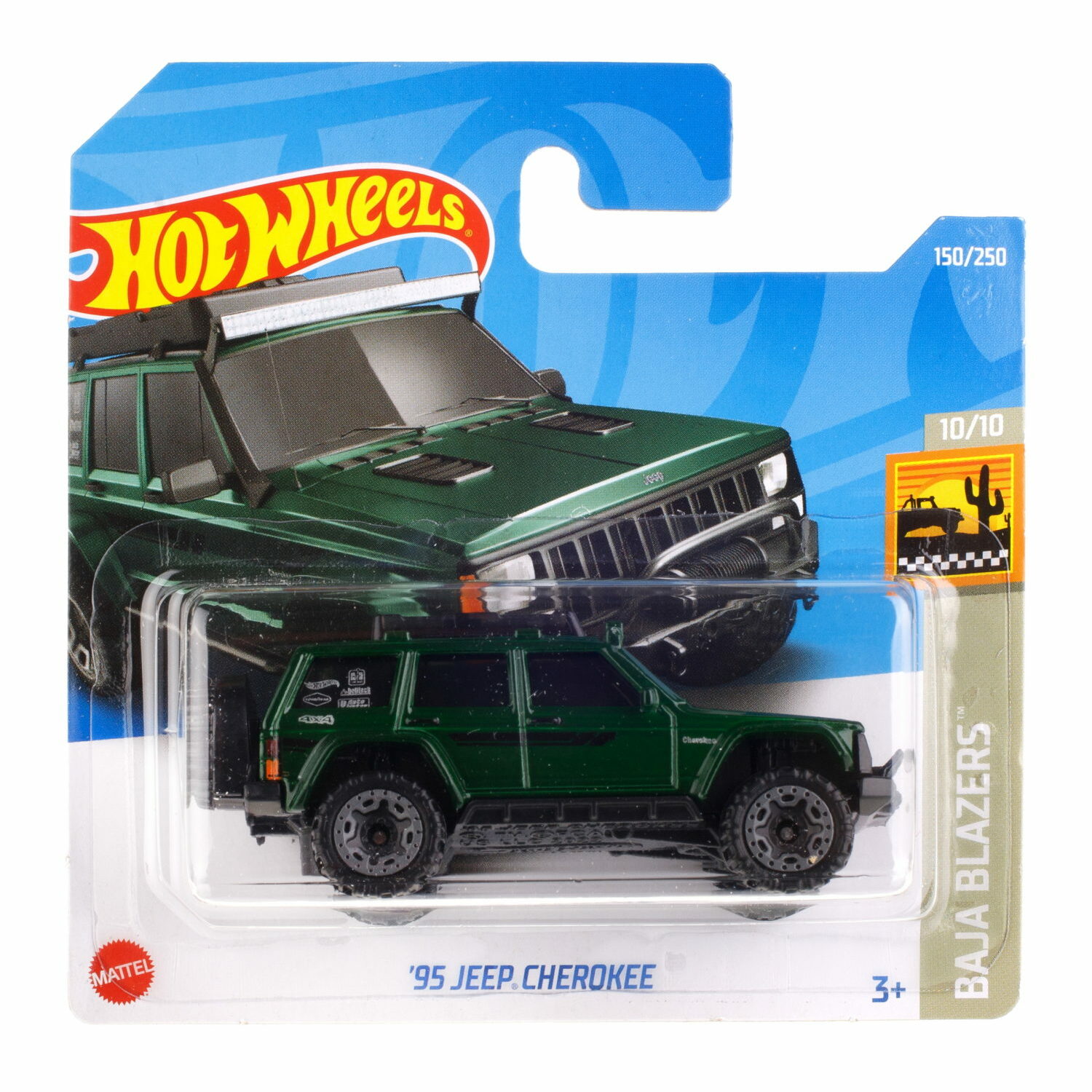 Коллекционная машинка Hot Wheels 95 Jeep Cherokee купить по цене 541 ₽ в  интернет-магазине Детский мир