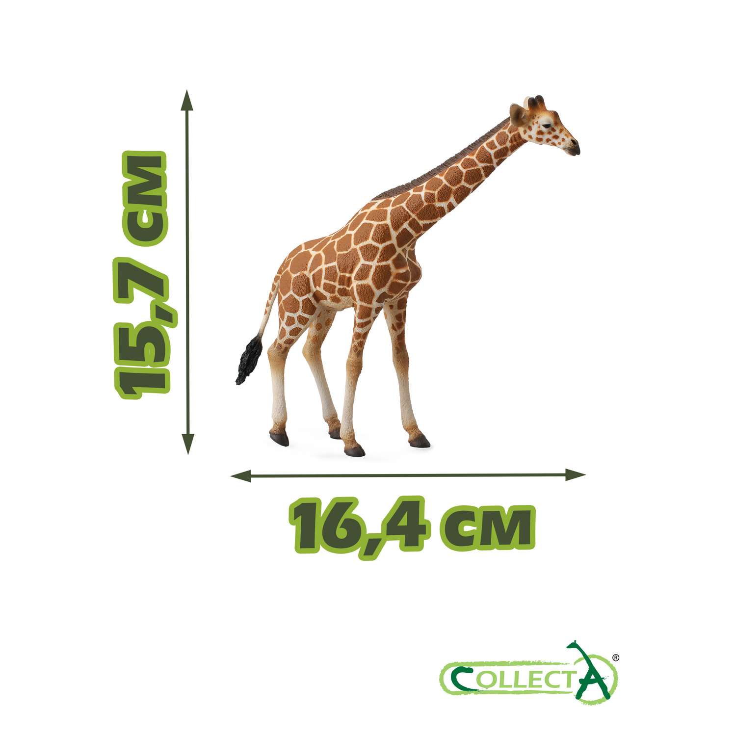 Фигурка животного Collecta Сетчатый жираф - фото 2