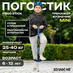 Тренажер-кузнечик Street Hit Pogo Stick Mini до 40 кг Синий