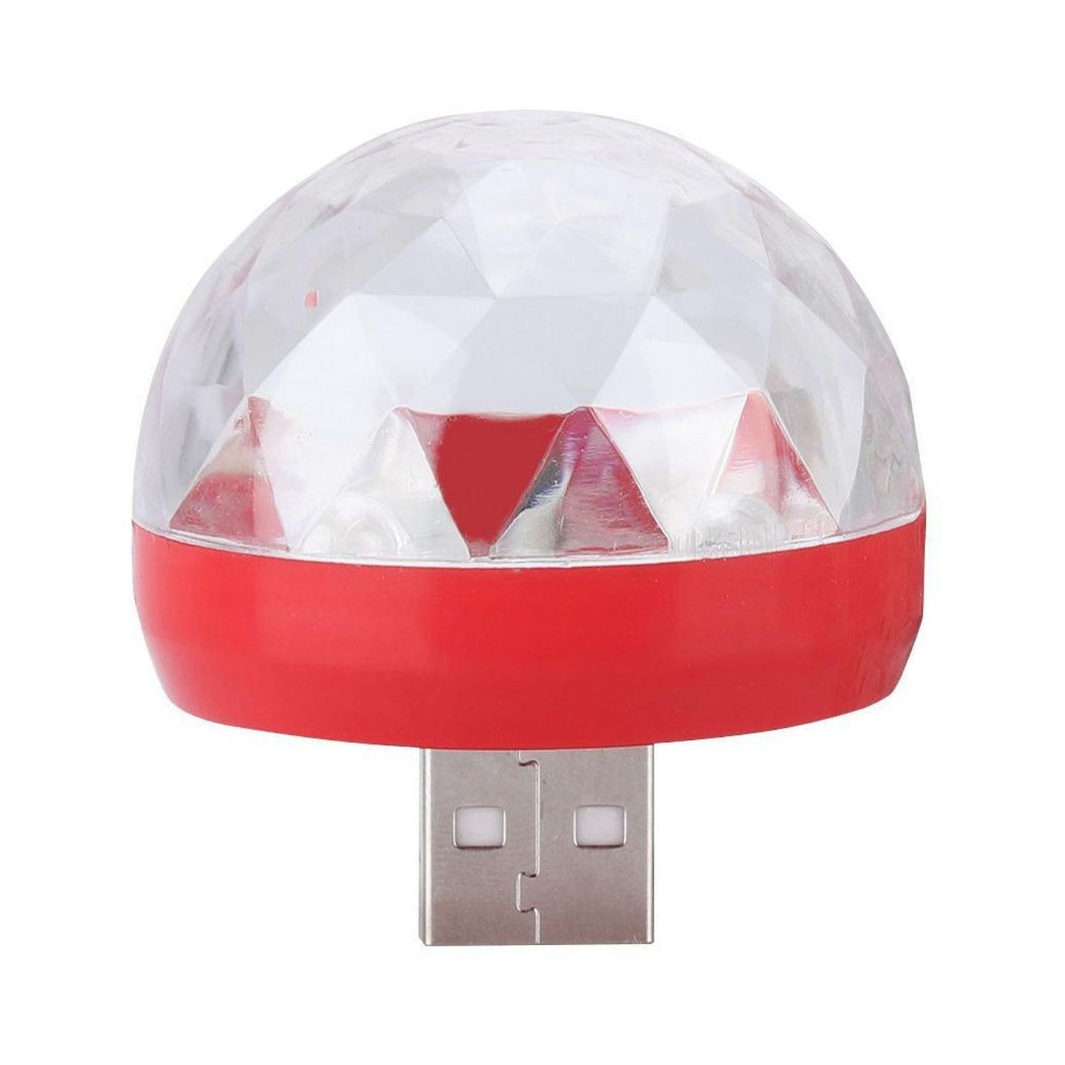 Светодиодная лампа USB NPOSS красная - фото 1