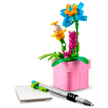 Конструктор детский LEGO Creator 3-in-1 Печатная машинка с Цветами