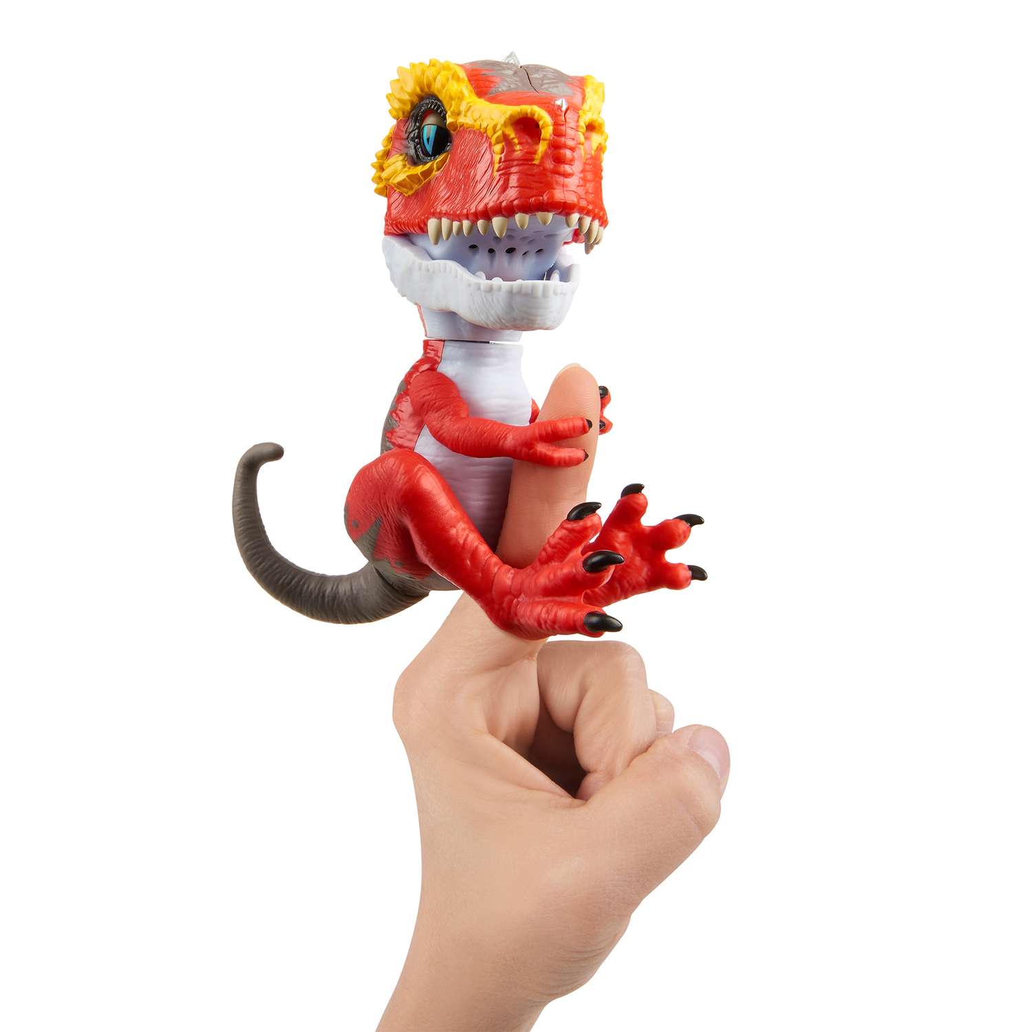 Интерактивная игрушка Fingerlings Динозавр Рипси 3786 - фото 4