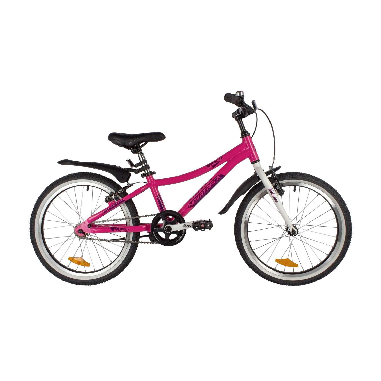 Велосипед 20 розовый. NOVATRACK KATRINA - фото 7