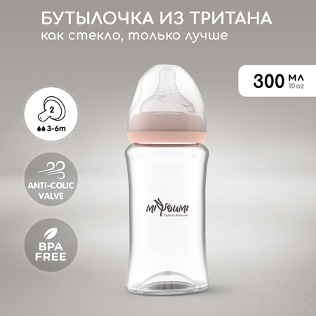 Бутылочка Miyoumi Anti-Colic 300 мл 1 шт.
