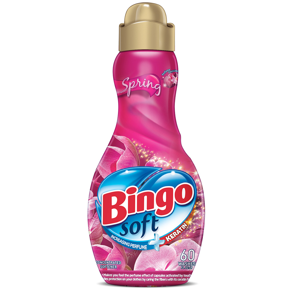 Кондиционер для белья Bingo Soft SPRING FRESHNESS Soft с весенним ароматом 1440 мл - фото 1