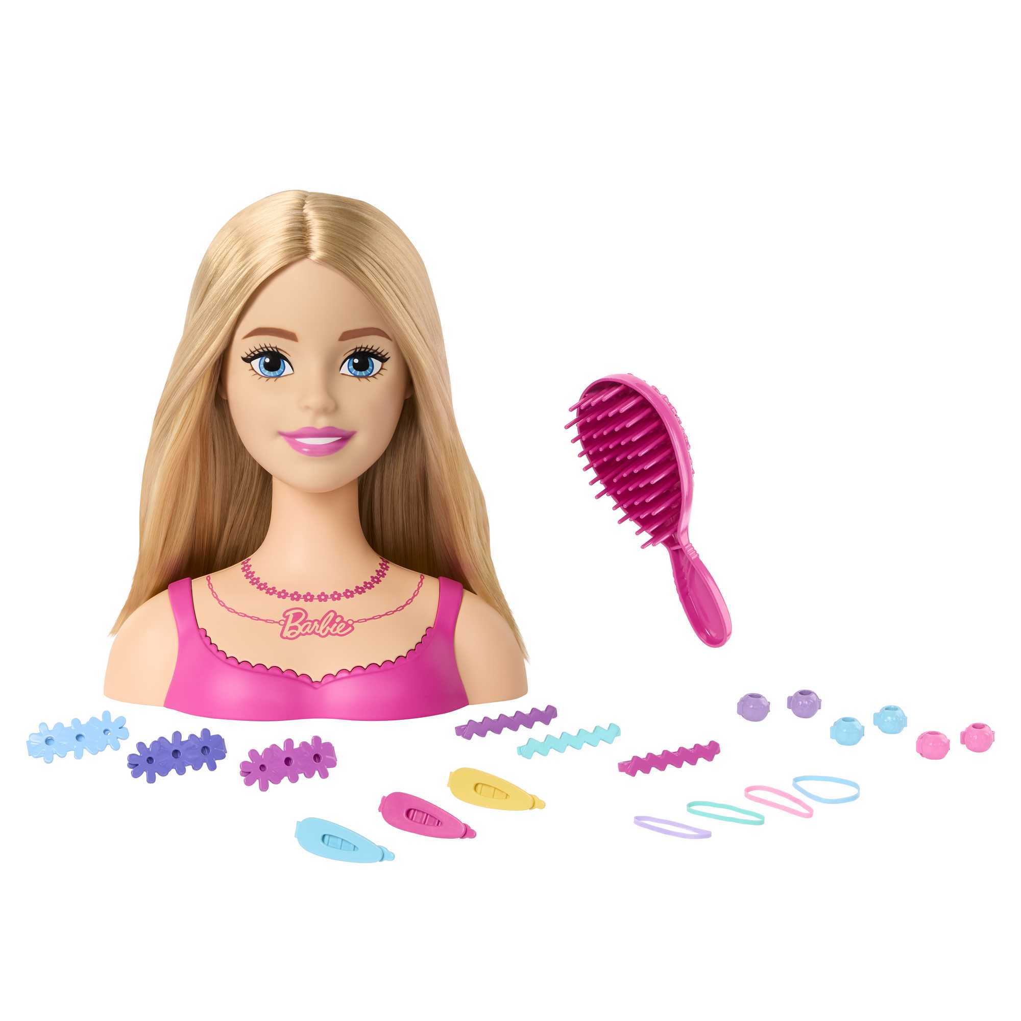 Кукла Barbie Styling Head Блондинка HMD88 купить по цене 1999 ₽ в  интернет-магазине Детский мир