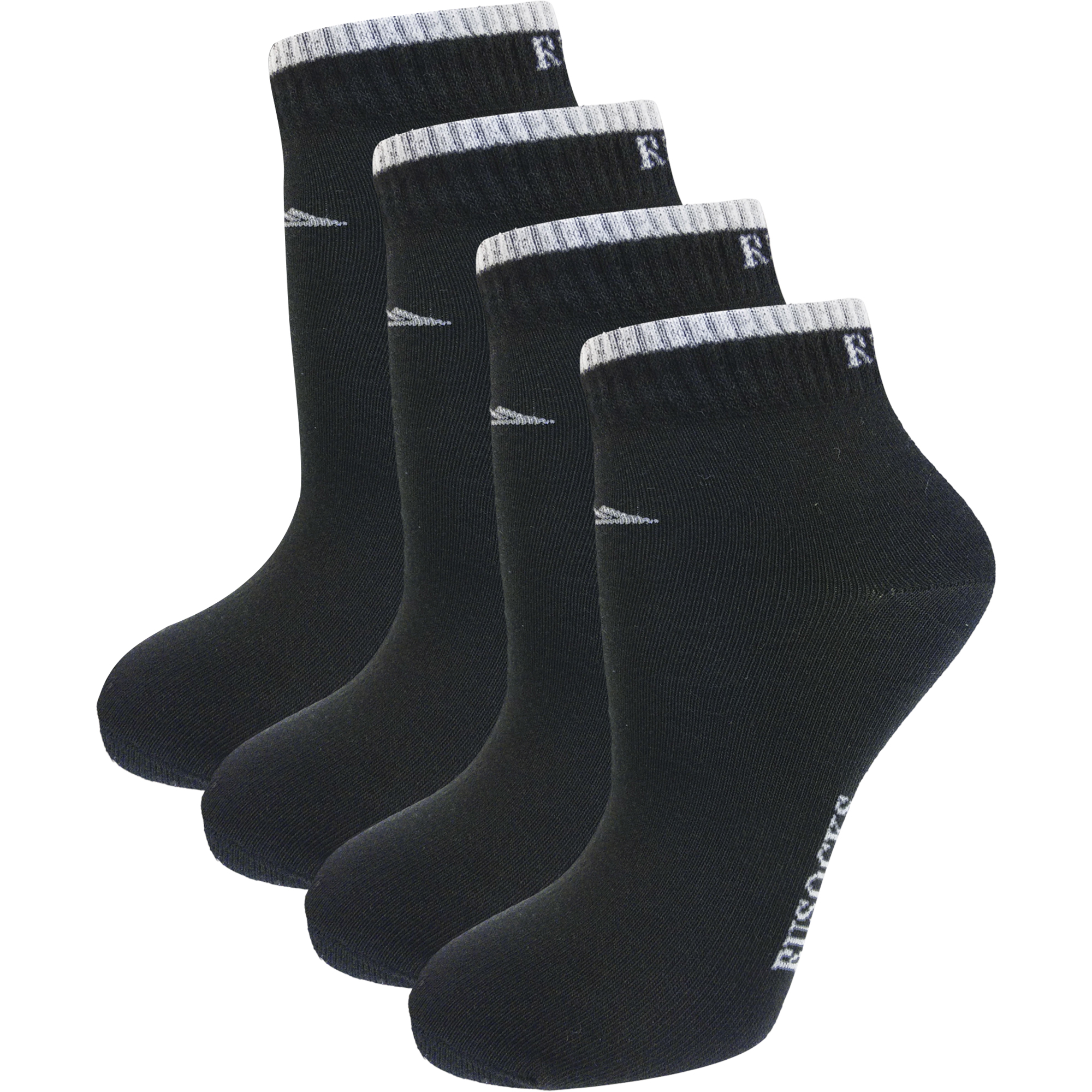 Носки 4 пары RuSocks Ж-1350-02 _(ДМ)_черный_4_пары - фото 1