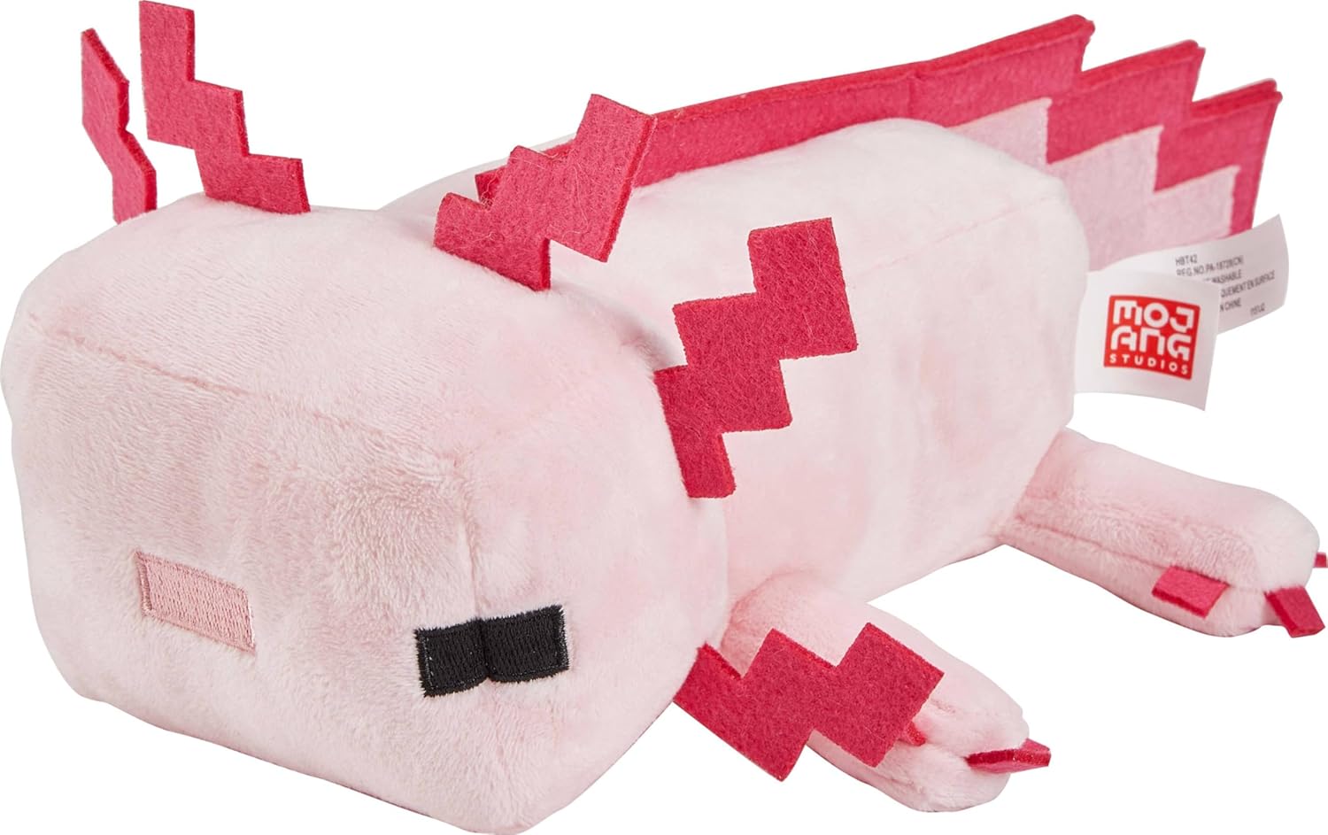 Игрушка мягкая Minecraft Basic Plush Axolotl HBT42 - фото 1