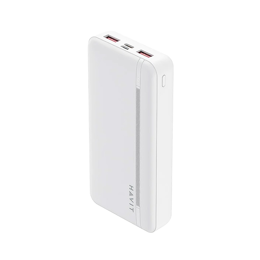 Внешний аккумулятор HAVIT PB92 WH емкость 20000mAh - фото 1