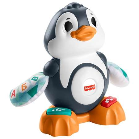 Игрушка Fisher Price Линкималс Пингвин музыкальный для малышей развивающая HCJ49