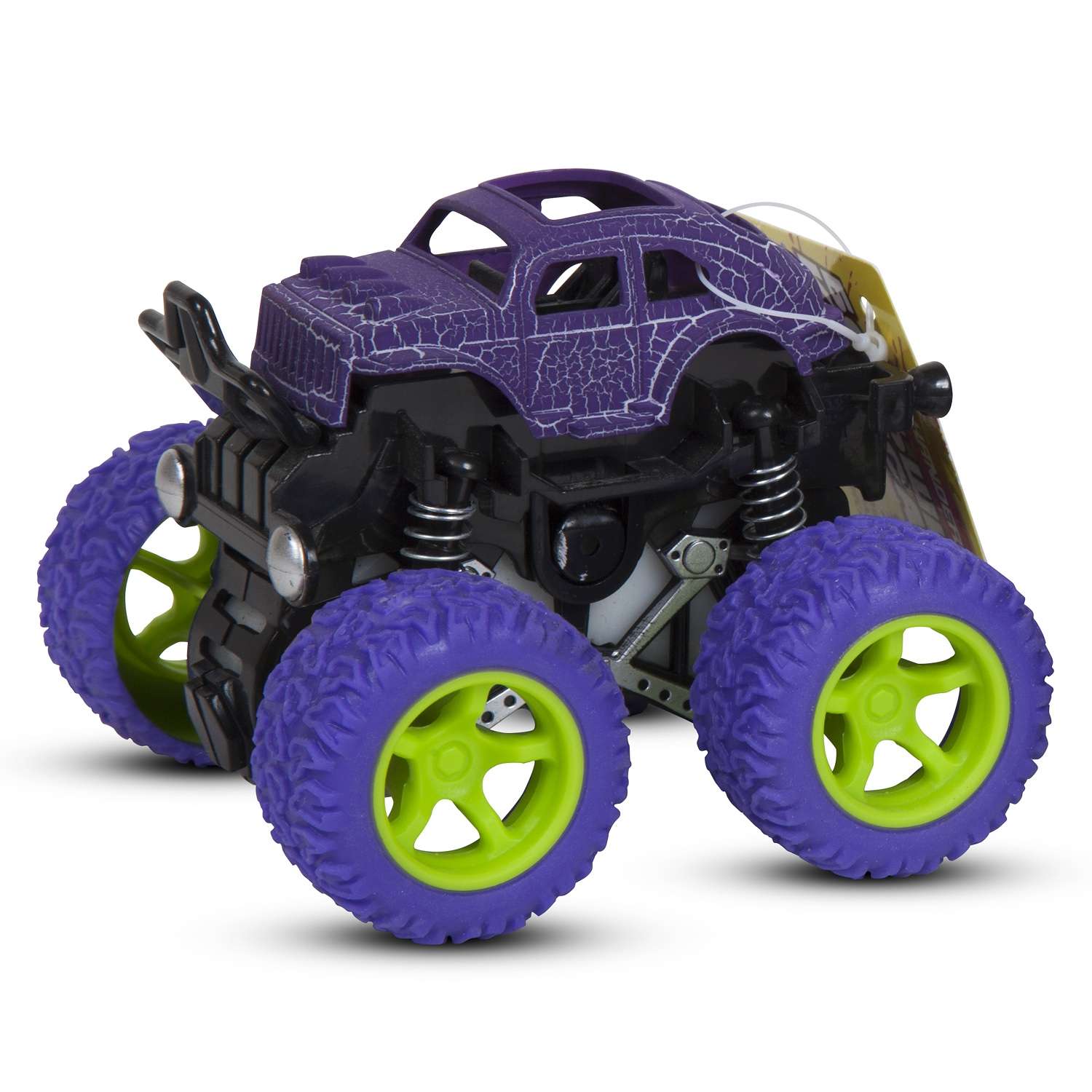 Инерционная машинка Handers Большие колёса Пустошь фиолетовый HAC1602-197 - фото 1