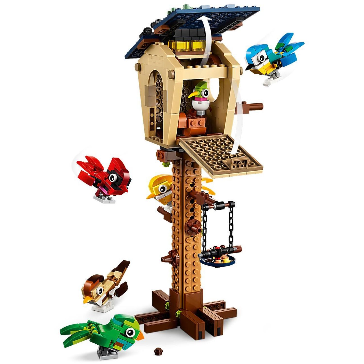 Конструктор LEGO Creator Birdhouse 31143 - фото 3