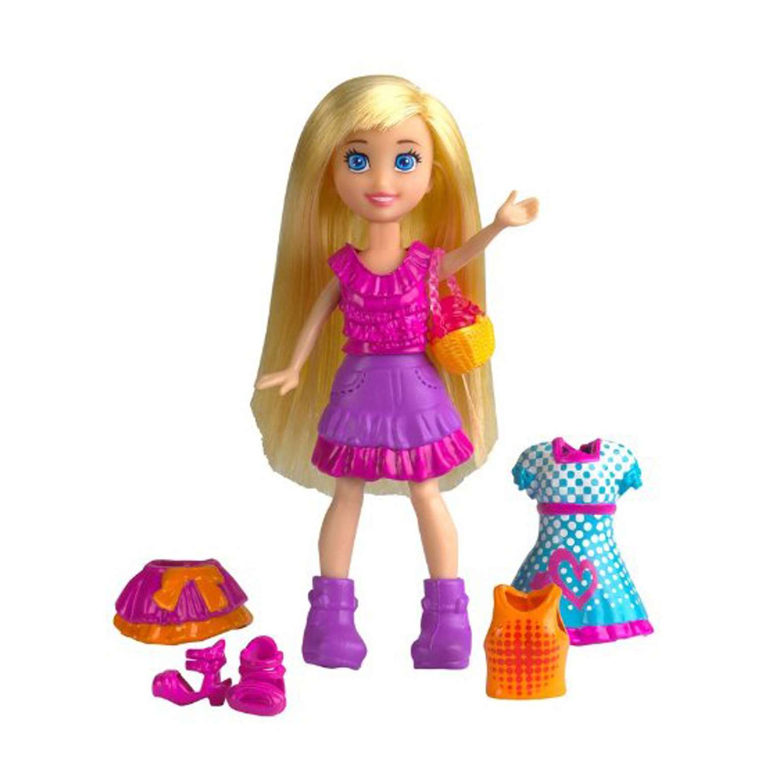 Кукла Barbie POLLY POCKET с комплектом одежды в ассортименте 179863/X1503 - фото 1