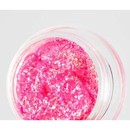 Глиттер-гель Glitter Things для макияжа лица и тела Розовый неон 5 мл
