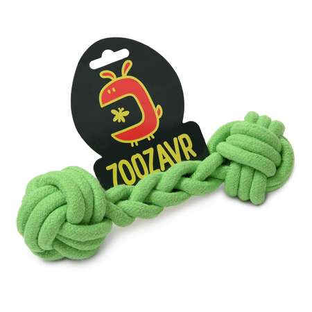 Игрушка для жевания Zoozavr Гантель M