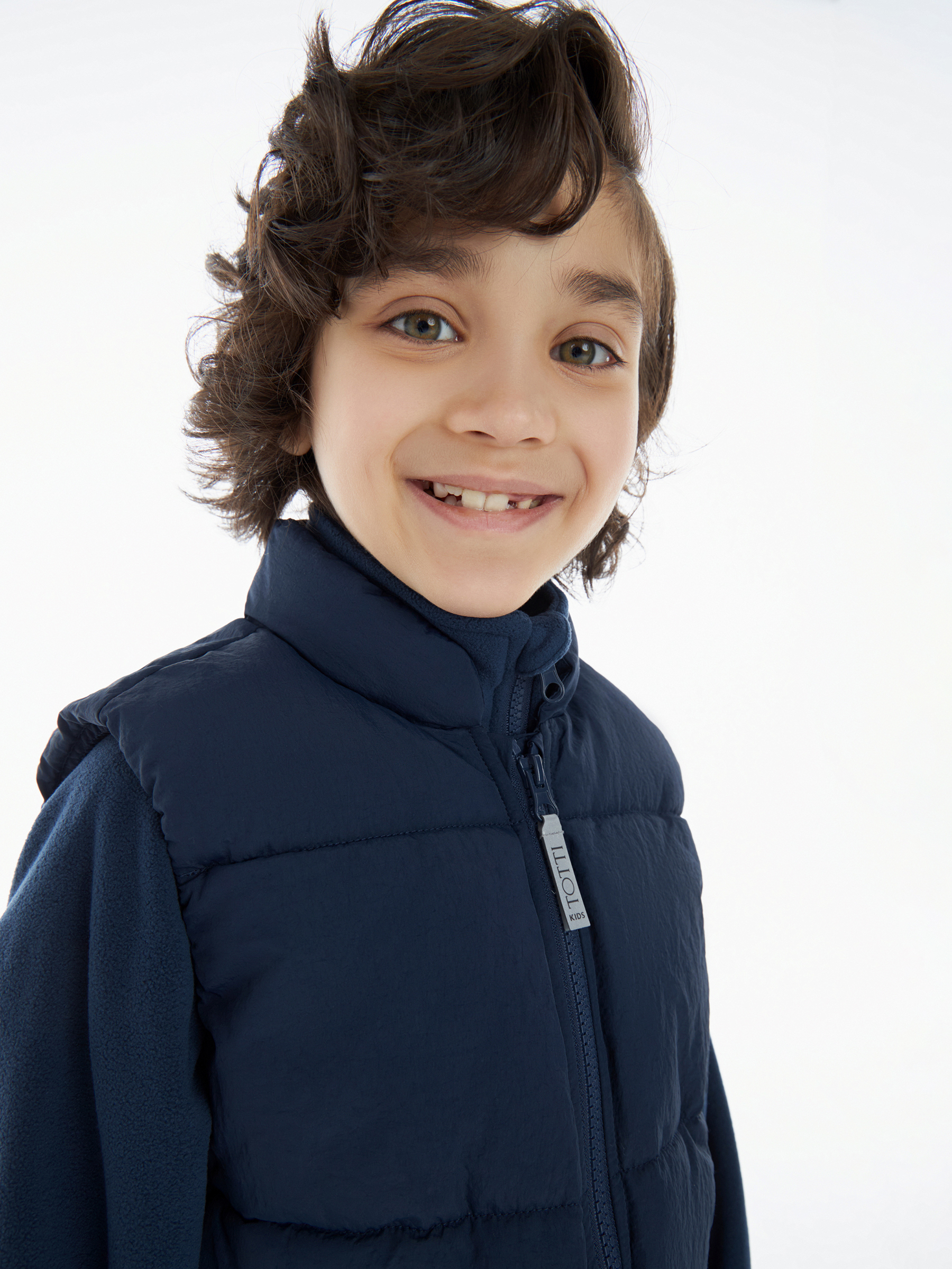 Жилет Totti Kids AW23TKB013/Жилет/Синий - фото 10