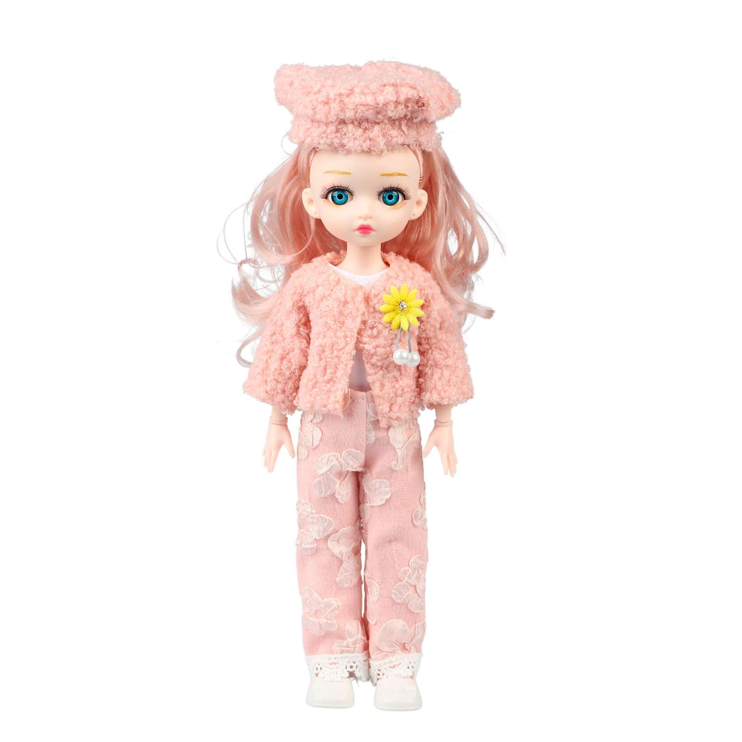 Комплект одежды для куклы Little Mania персиковый CDLM001-PER - фото 2