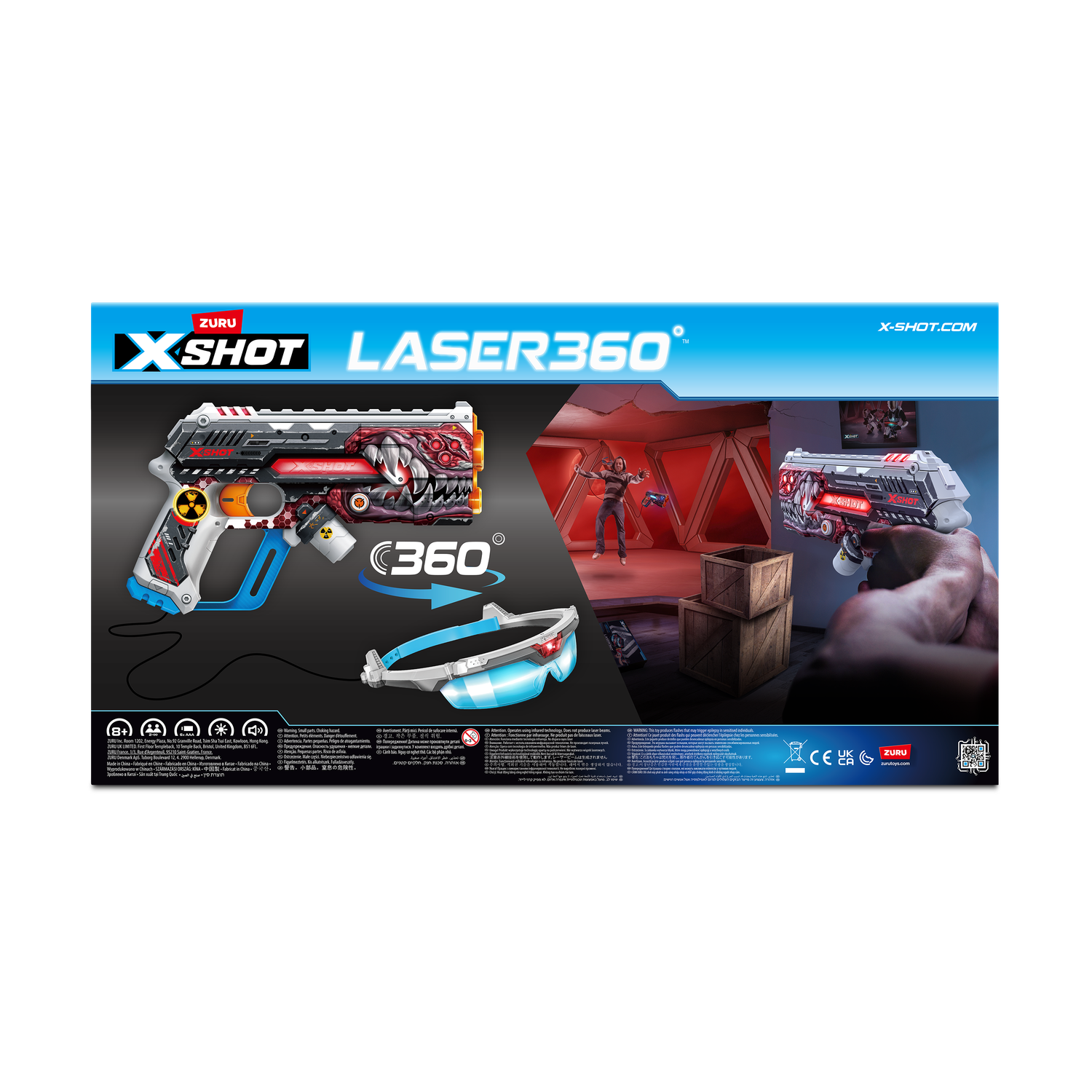 Набор игровой XSHOT Laser Skins Laser360 36602 - фото 12