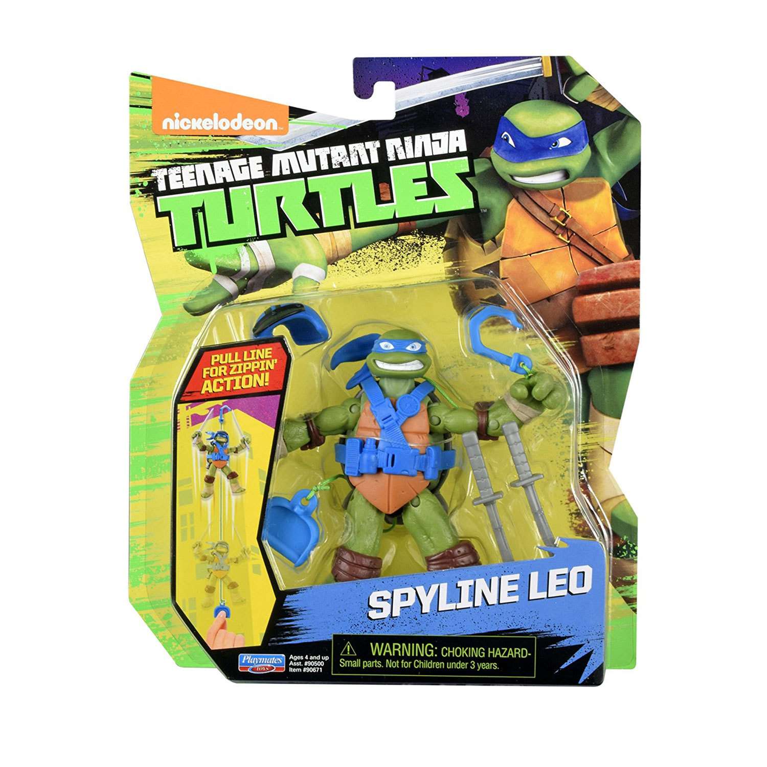 Черепашка ниндзя Ninja Turtles(Черепашки Ниндзя) Леонардо – шпион 12 см - фото 2